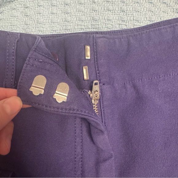 2/40 Wilfred Free Picture Cargo Pants in Purple - Women’s 6 - Picture 6 of 14